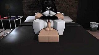 i'm fucking my busty goth friend so hard.