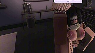 lonely big ass slut bent over for interracial doggystyle creampie with monster cock