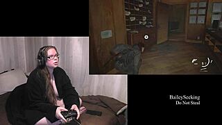 Brunette glasses bbw tattoo plays last of us 2 part 6
