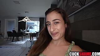 i'm a cuck husband watchin my wife get fucked by a bbc with natural tits and blowjob.