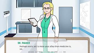 Big Tits Doctor Examines Chubby Patient In Hospital Parody