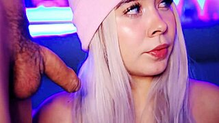 valentina the naughty blonde begs to have her mouth used by multiple cocks daily