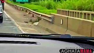 Na Estrada Eu Sozinha Resolvi Relaxar S� Tinha Me Esquecido Que Era Sexta Feira Santa