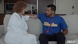 Alex Legend Cums Inside Mature Sara Jay Cowgirl.