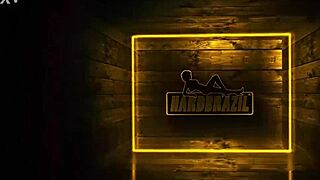 the hot latina in an intense spanking scene