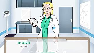 Big Tits Doctor Examines Chubby Patient In Hospital Parody