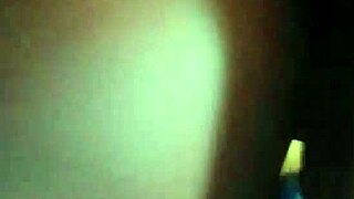 the naughty ebony girl with big booty lets a stranger cum in her tight pussy