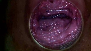 Close-Up View Of Paula Shy's Vaginal Masturbation
