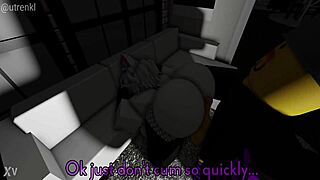 i'm deep in wild sex with this big tits cat girl taking my big cock until cum covers her ass