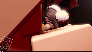 rr34 animation of a night shift at kohau restaurant