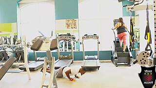 Oh wow, big booty babe Sofia Rose takes Rome Major's load after intense riding and sucking