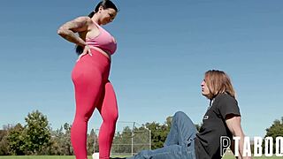 Boob bouncing with payton preslee and axel haze?