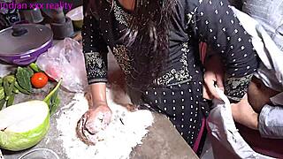 Desi Indian Mommy Creampie In The Kitchen