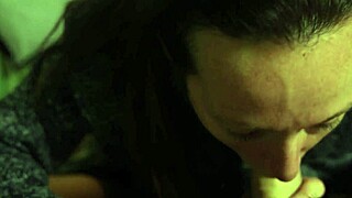 A MOUTH FULL OF CUM FROM WET BLOWJOB!