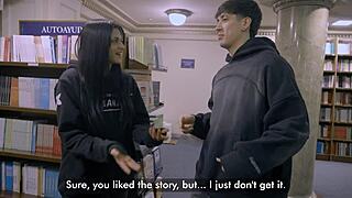 he met her at the library