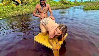 I got caught flashing and having wild sex with my boyfriend in the mangrove