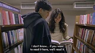 he met her at the library