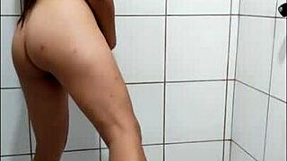 sexy stepmother touches vagina at work?