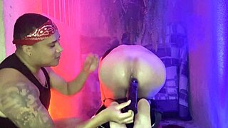 yo this carioca and paulista duo gets into some hot intense action with ass licking and rough pov teasing in their homemade clip