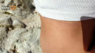 i cummed in my panties and wore them before goin to the mountains with my couple