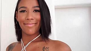 vicky simons in her first porno fucking the biggest cock in brazil