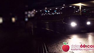 Watch curvy milf liz de lane get titty fucked outdoors!