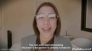 Pornstar sucks huge pussy lips and asshole.