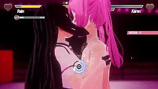 Lesbians battle with anal fingering and assfucking 😏