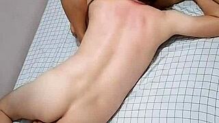 Horny chubby asian shares in homemade cuckold fun