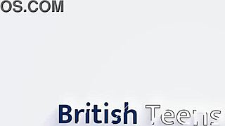 i'm the gorgeous british blonde getting fucked with a strapon so horny