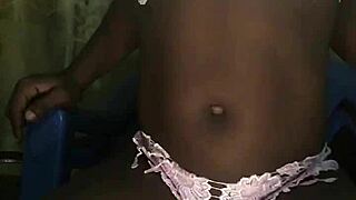 Nice Strip Teasing With Clothes Ripped In Panties And Bra!