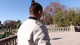 Liz gets fucked in front of her boyfriend 😈