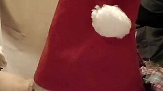 female slave performs self-session with magic wand