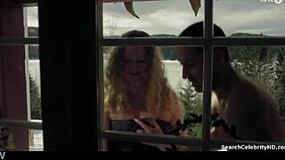 Watch torunn loedemel give a topless blowjob in lilyhammer