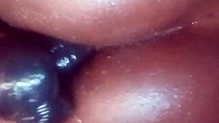 Trying Out My New Anal Toy on My Virgin Asshole