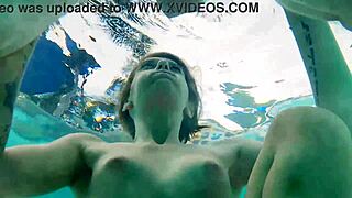 Hazel Haze fucks and sucks that cock by the pool