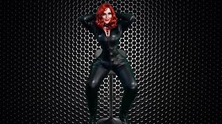 granny carmen is a gloved gilf getting dildo fucked to orgasm 😏