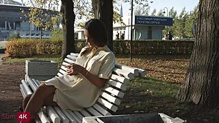 Alluring Charmer Lana Roy Receives Facial Cumshot