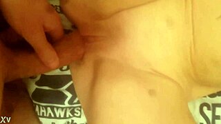 Little pussy wrecked by monster cock