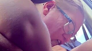 homemade bbw deepthroat monster cock blowjob for lunch