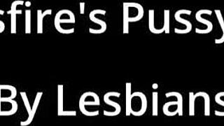 Channy Crossfire's pussy gets lesbian fucked in missionary