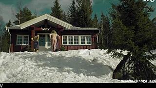 Watch torunn loedemel give a topless blowjob in lilyhammer