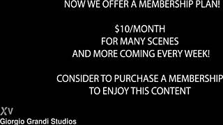 Brunette Candy Scott Endures 6on1 Balls Deep Anal Gangbang