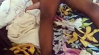 She fucked me really good with her wet pussy in amateur video.