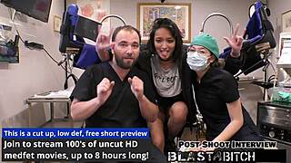 Channy Crossfire's pussy gets lesbian fucked in missionary