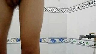 teen bathes alone feeling emotional solitude