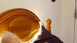 Jerry sucks cream off tits, eats pussy to orgasm.