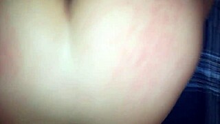 She's moaning in doggy with that huge ass