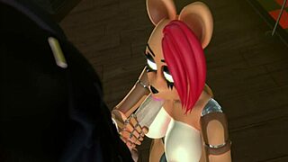 Toy Freddy with lesbian handjob and assfucking