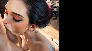 Blonde Milf Sucks And Fucks Monster Cock Loudly!